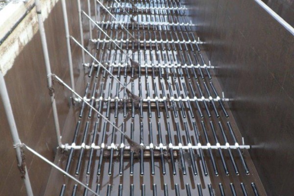 Sistema de aeração por ar difuso tipo tubo removível skid 4