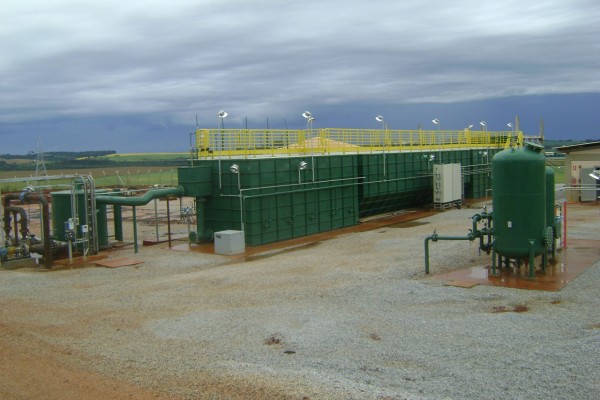 Sistema de tratamento de água - vista geral 1