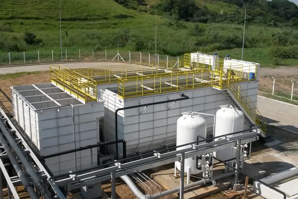Estação de tratamento de água aberta 1