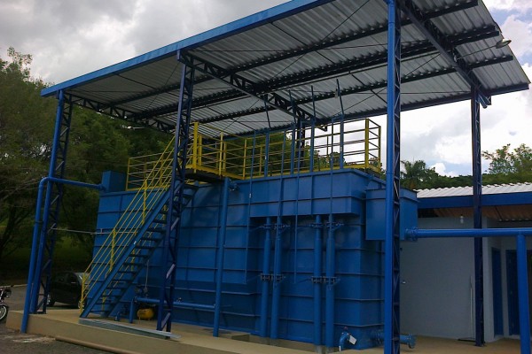 Estação de tratamento de água aberta 6